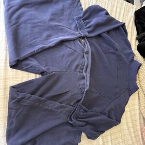 Navy aerie sweat set